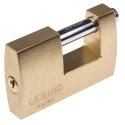 ABUS Weatherproof Key Steel and Brass Padlock 12 mm Shackle Diameter, 90 mm Body XR0082 90