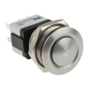 APEM AV Series Push Button Switch, Latching, Panel Mount, 22.2 mm Cutout, DPDT, IP65, 24 V dc 250 V ac AV044746A240K