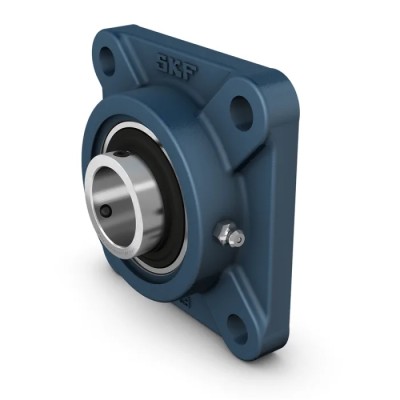 SKF Cast Iron Four-Bolt Flange Bearing Unit 19.05 mm ID FY 3/4 TF
