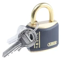 ABUS Keyed Brass Safety Padlock Weatherproof, 5 mm Shackle Diameter, 32 mm Body XR0084 30