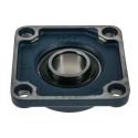 SKF Cast Iron 4 Hole Flange Bearing Unit, 35 mm Inside Diameter FY 35 TF