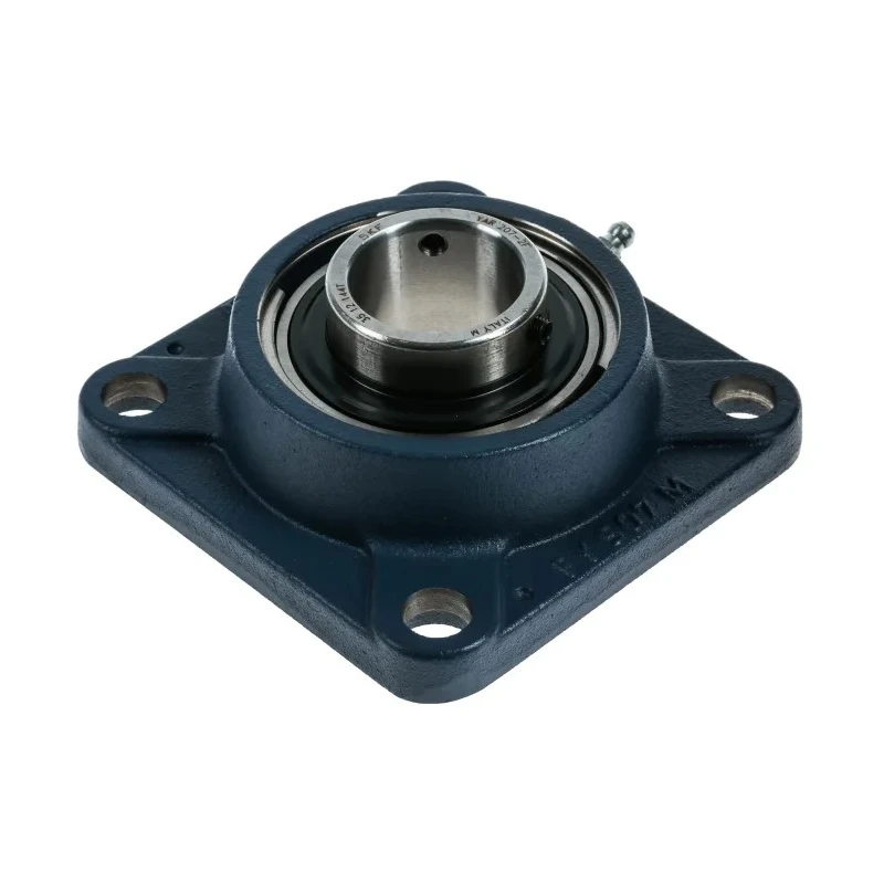 SKF Cast Iron 4 Hole Flange Bearing Unit, 35 mm Inside Diameter FY 35 TF