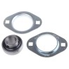 SKF 2 Hole Pressed Steel Flange Bearing Unit 20 mm ID, 91 mm Length PFT 20 TF