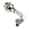 Euro-Locks a Lowe & Fletcher group Company Tumbler Lock 22.5 mm Panel-to-Tongue 24.2 x 20 mm Chrome Finish 4361-1400BA