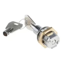 Euro-Locks a Lowe & Fletcher group Company Tumbler Lock 22.5 mm Panel-to-Tongue 24.2 x 20 mm Chrome Finish 4361-1400BA