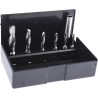 RS PRO High Speed Steel Tap & Drill Set M3 x M10 Thread, 6 Pieces, ISO Standard, Germany 340-6934