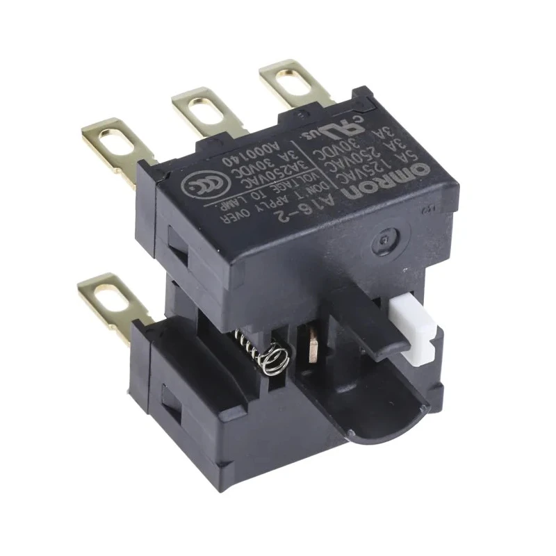 Omron Push Button Contact Block 2CO Solder Terminal, Miniature Design A16-2