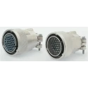 ITT Cannon MIL Spec Circular Connector Copper Alloy Straight 35 Way Cable Female Contacts Shell Size 28 CA06COM-E28-15S-B