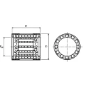 Ewellix Makers in Motion Linear Bearing LBBR8 with 8 mm ID 15 mm OD 490 N Dynamic Load 355 N Static Load Germany LBBR8