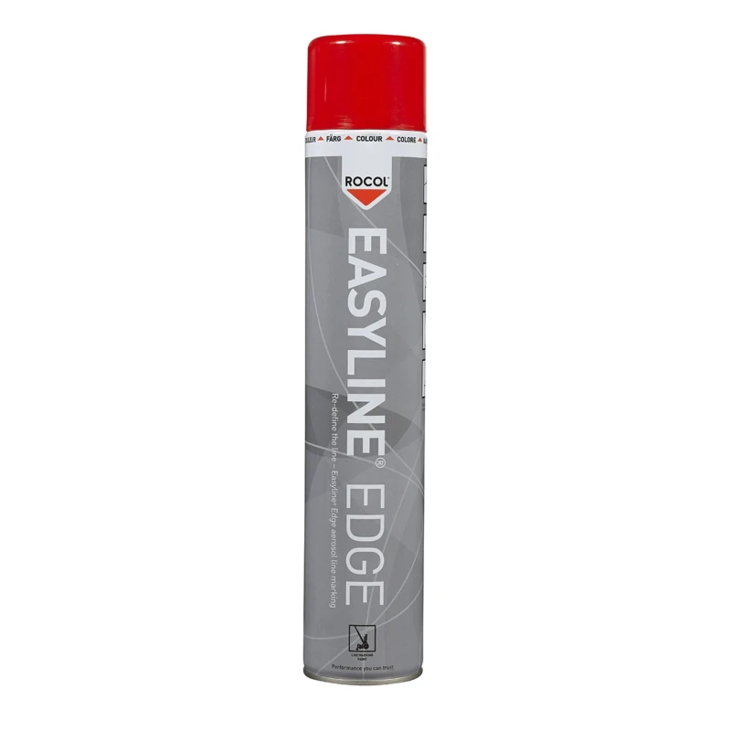 Rocol 750 ml RAL 3020 Red Satin Line Marker Spray 47002