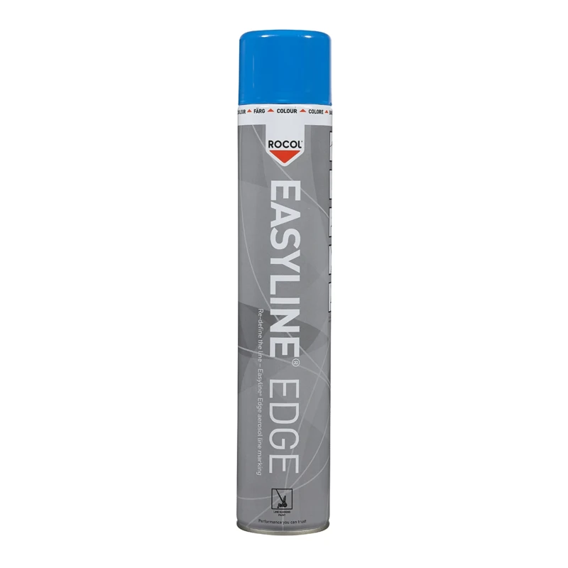 Rocol 750 ml RAL 5017 Blue Satin Line Marker Spray 47003
