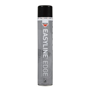 Rocol 750 ml Black RAL 9017 Black Satin Line Marker Spray 47006