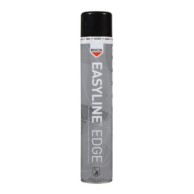 Rocol 750 ml Black RAL 9017 Black Satin Line Marker Spray 47006