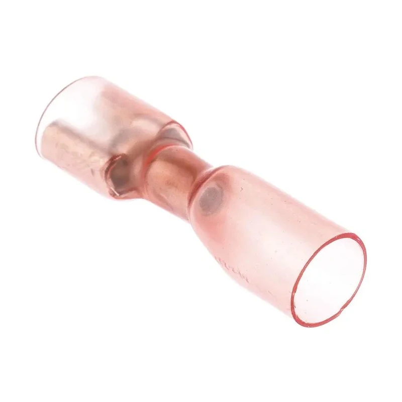 TE Connectivity DuraSeal Red Insulated Female Spade Connector Crimp 6.35 x 0.8 mm Tab Size 22 AWG to 18 AWG DP-2-63