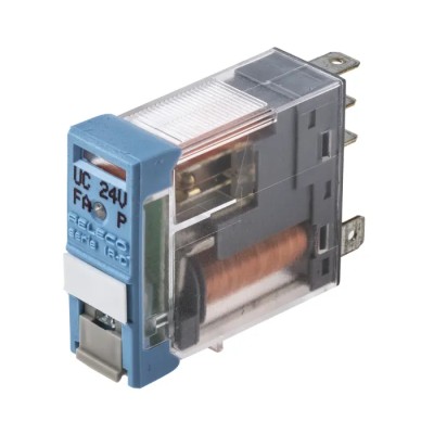 Releco PCB Power Relay with 24V AC Coil, 6A Switching Current, SPDT, Gold Plated Contacts C10-T13BX / AD 24 V