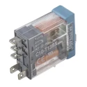 Releco PCB Power Relay with 24V AC Coil, 6A Switching Current, SPDT, Gold Plated Contacts C10-T13BX / AD 24 V
