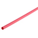 TE Connectivity Heat Shrink Tubing Red Polyolefin 2.4 mm Sleeve Diameter 1.2 m Length 2:1 Ratio RNF-100-3/32-2-STK