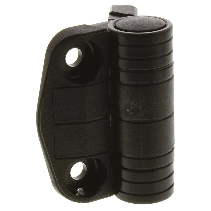 Southco Detent Hinge Black Acetal with Fixed Pin Screw Fixing 52mm x 57mm x 10.4mm C6-8