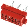 TE Connectivity Micro-MaTch Series Straight Through Hole PCB Socket 6-Contact, 2 Row, 2.54 mm Pitch, 230V 1.5A 7-215079-6