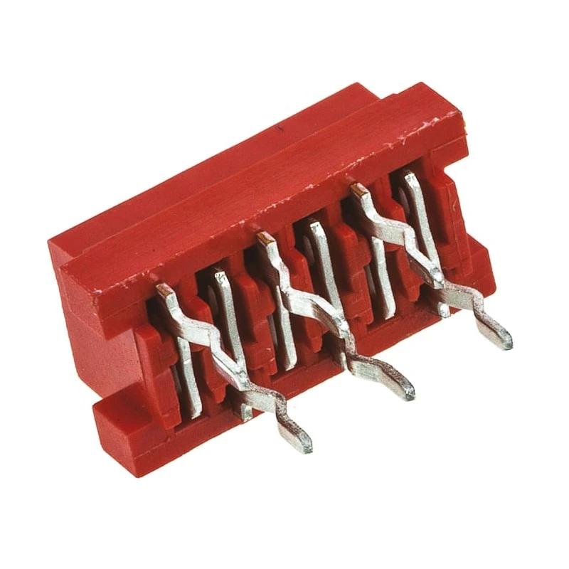 TE Connectivity Micro-MaTch Series Straight Through Hole PCB Socket 6-Contact, 2 Row, 2.54 mm Pitch, 230V 1.5A 7-215079-6