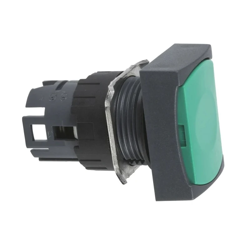 Schneider Electric Harmony XB6 Series Green Spring Return Push Button Head 16mm Cutout IP65 ZB6DA3