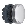Schneider Electric White Pilot Light Head Panel Mount, 22 mm Cutout, Round Shape, IP66/IP67, Harmony Series ZB5AV01
