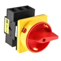 RS PRO 3-Pole Panel Mount Isolator Switch, IP65, 63A, 45 kW IP65