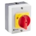 RS PRO 3-Pole DIN Rail Isolator Switch IP65, 40A, 15 kW IP65