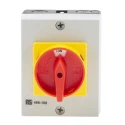 RS PRO 3-Pole DIN Rail Isolator Switch IP65, 40A, 15 kW IP65