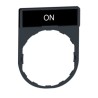 Schneider Electric Legend and Legend Holder Kit for Use with XALD Series, XB7 Series, XALK Series, XALE Series, XB5 ZBY2311