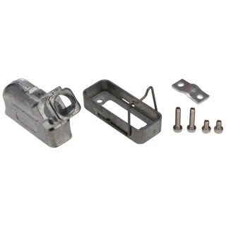 Cinch Solid Die Cast Right Angle D-Sub Backshell 15 Way Strain Relief RK000260000EL00