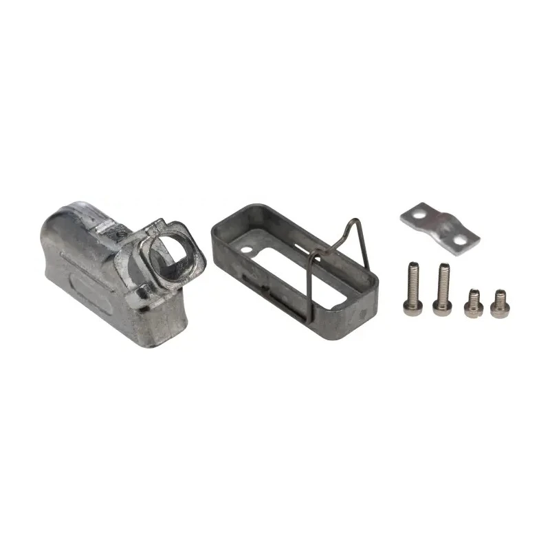 Cinch Solid Die Cast Right Angle D-Sub Backshell 15 Way Strain Relief RK000260000EL00