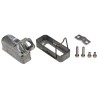 Cinch Solid Die Cast Right Angle D-Sub Backshell 15 Way Strain Relief RK000260000EL00