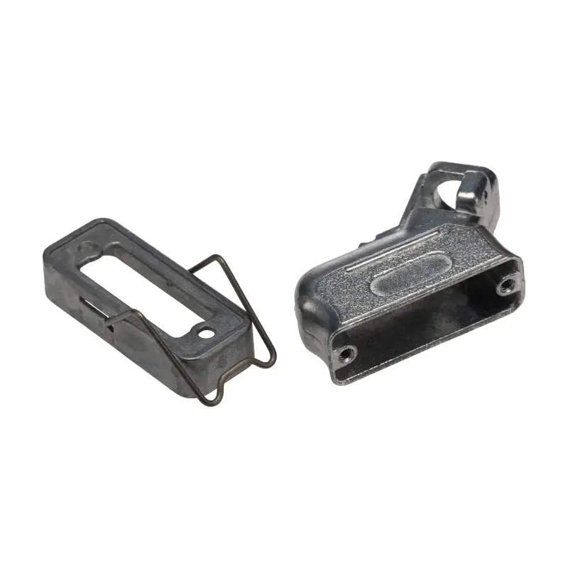 Cinch Solid Die Cast Right Angle D-Sub Backshell 15 Way Strain Relief RK000260000EL00