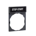 RS PRO Legend and Legend Holder Kit for Use with XB5, XB4, XALD, XALK Series ZBY2366