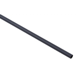 TE Connectivity Black Polyolefin Heat Shrink Tubing 2.4 mm Sleeve Diameter x 1.2 m Length 2:1 Shrink Ratio CRN-3/32-0-STK