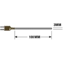 RS PRO General Purpose Temperature Probe 100 mm Length 3 mm Diameter 400 °C Max 342-9088