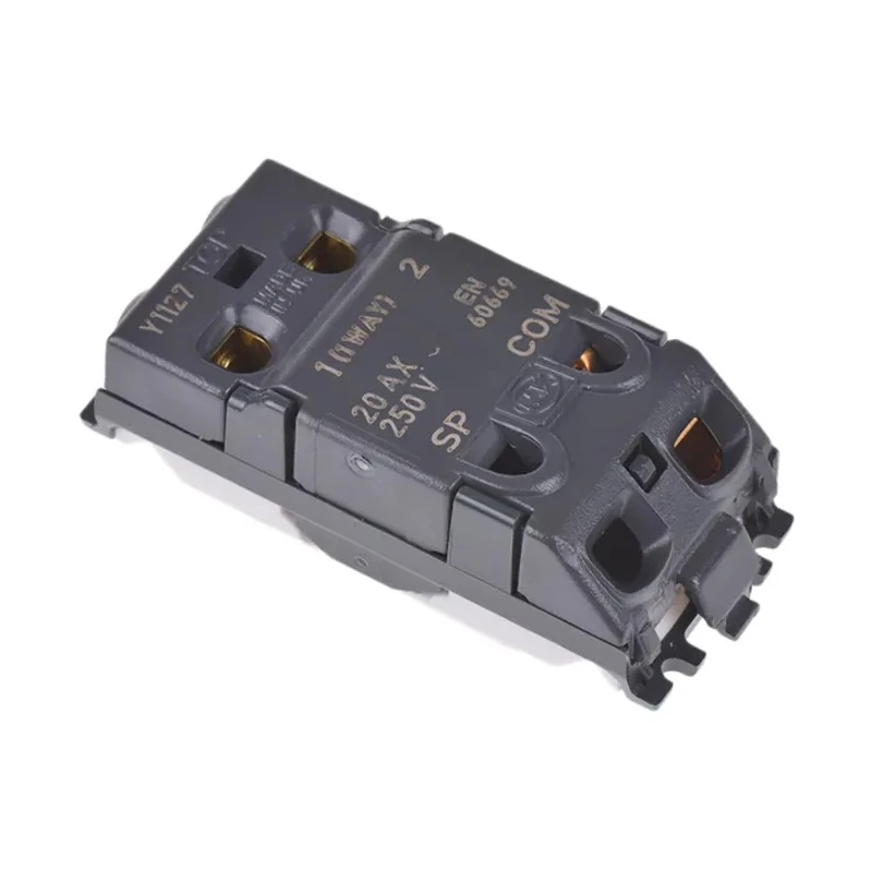 MK Electric 2 Way White 20A Switch Insert Module Grid Plus Series K4898 WHI