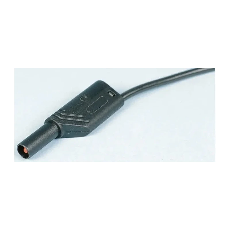 Hirschmann Test & Measurement Connector Test Lead 16A, 1000 V AC/DC, Black, 500 mm Lead Length 934068100