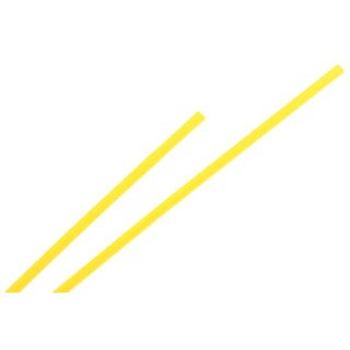 TE Connectivity Heat Shrink Tubing Yellow 1.2 mm Sleeve Diameter x 1.2 m Length 2:1 Shrink Ratio RNF-100-3/64-4-STK