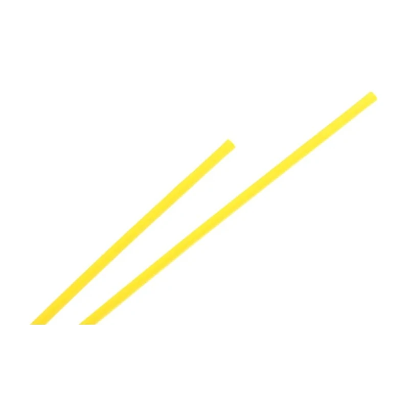 TE Connectivity Heat Shrink Tubing Yellow 1.2 mm Sleeve Diameter x 1.2 m Length 2:1 Shrink Ratio RNF-100-3/64-4-STK