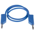 Hirschmann Test & Measurement Connector Test Lead 16A, 60V dc, Blue, 500 mm Lead Length 934060102