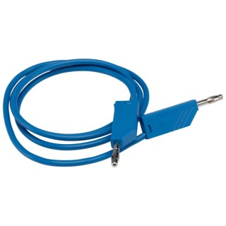 Hirschmann Test & Measurement Connector Test Lead 32A, 60V dc, Blue, 1 m Lead Length 934063102