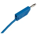 Hirschmann Test & Measurement Connector Test Lead 32A, 60V dc, Blue, 1 m Lead Length 934063102