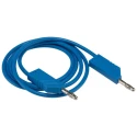 Hirschmann Test & Measurement Connector Test Lead 16A, 60V dc, Blue, 1 m Lead Length 934062102