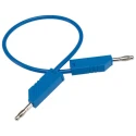 Hirschmann Test & Measurement Connector Test Lead 16A, 60V dc, Blue, 250 mm Lead Length 934058102
