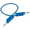 Hirschmann Test & Measurement Connector Test Lead 16A, 60V dc, Blue, 250 mm Lead Length 934058102