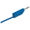 Hirschmann Test & Measurement Connector Test Lead 16A, 60V dc, Blue, 250 mm Lead Length 934058102