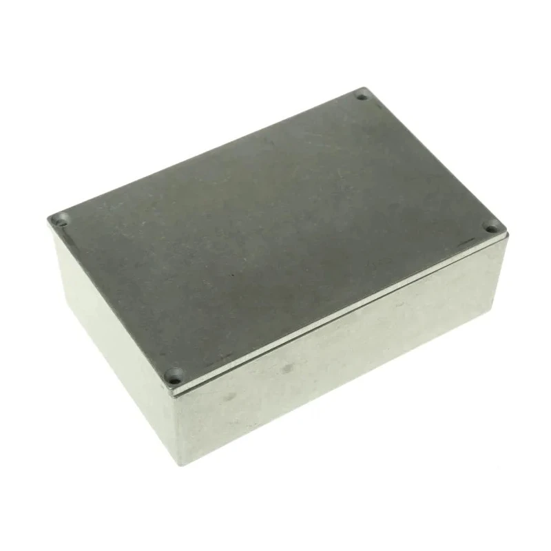 Hammond 1590 Series Natural Lid Die Cast Aluminium Enclosure IP54 49.1mm x 145mm x 95mm 1590J