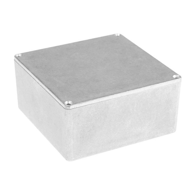 Hammond Die Cast Aluminium Enclosure IP54, 58.6 mm x 120 mm x 120 mm 1590U